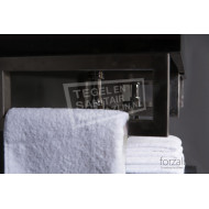 Forzalaqua Beugelset RVS Geborsteld 39,5x16x3 cm Incl. Bev. Mat.