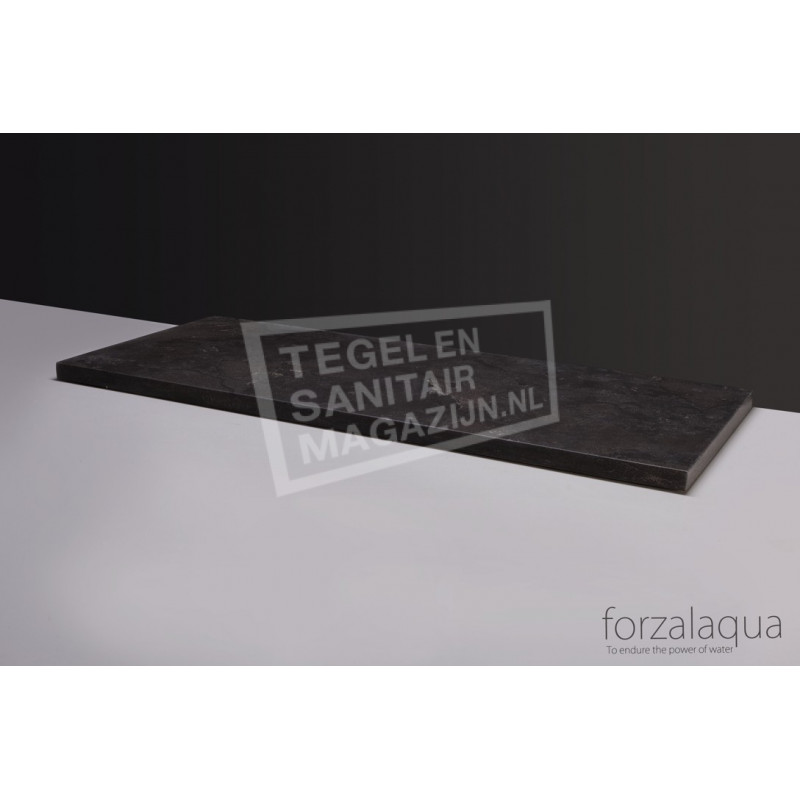 Forzalaqua Plateau Wastafelblad Rechthoek Hardsteen Gezoet 100,5x51,5x3 cm 1 afvoergat (72mm) Forzalaqua Plateau Wastafelblad Rechthoek Hardsteen Gezoet 100,5x51,5x3 cm 1 afvoergat (72mm)