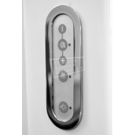 Whirlpool Bibury Milaan Combi Deluxe (145x145x45,4cm) Hoekbad Rond Elektronisch