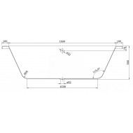 Whirlpool Bibury Rome Basis (180x80x49,5cm) Pneumatisch