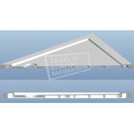 Wiesbaden SMC (120x80x4 cm) Douchebak Rechthoek Wit