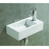 Sanilux Lavabo (45x25x12cm) Keramische fontein 