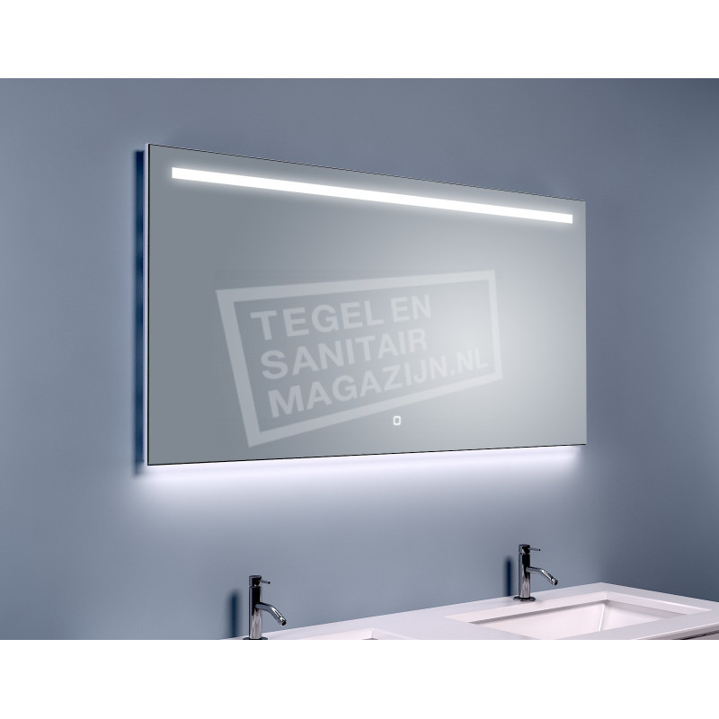 Schulz Tolio Bambi One LED Condensvrije Spiegel 120 cm (120x60)