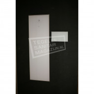 Sunshower Ventilatierooster 15x9cm voor Pure en Pure XL en Deluxe Glas Wit​