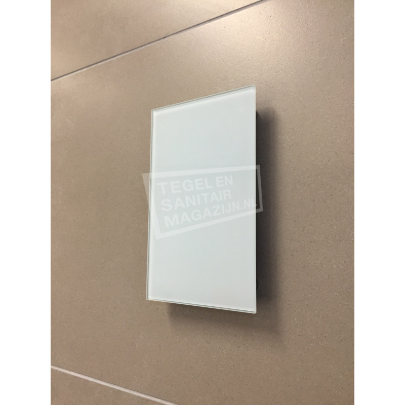 Sunshower Ventilatierooster 15x9cm voor Pure en Pure XL en Deluxe Glas Wit Sunshower Ventilatierooster 15x9cm voor Pure en Pure XL en Deluxe Glas Wit