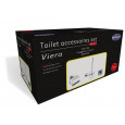 Best Design Viera One Pack Toilet Accessoires Set  Chroom
