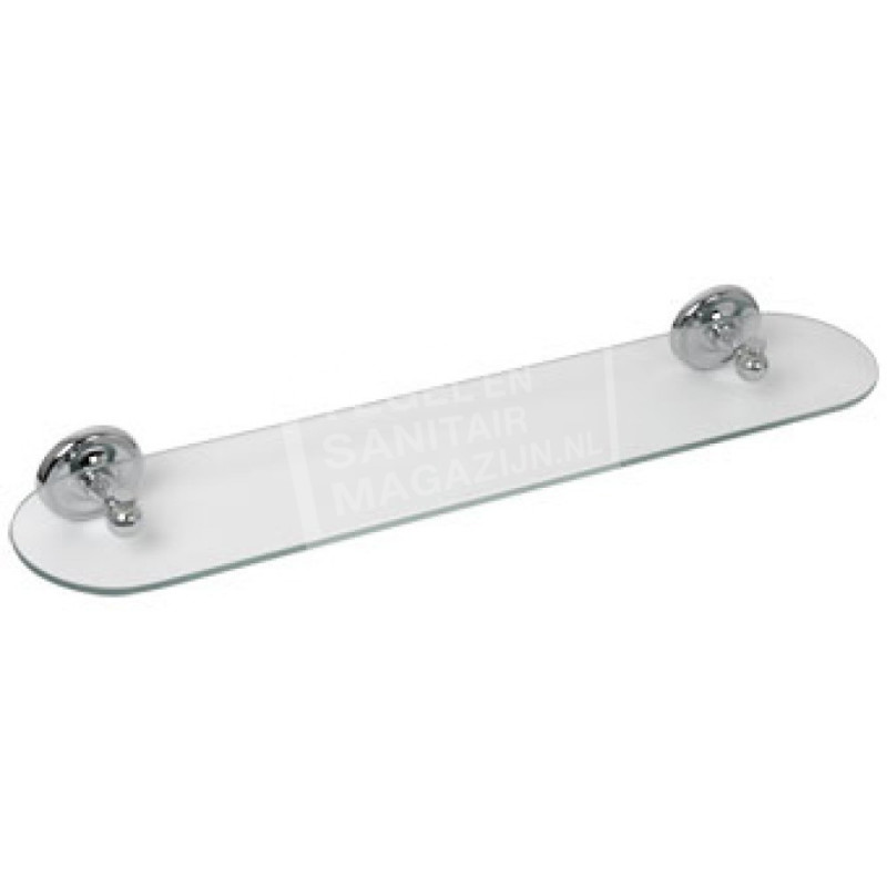 Plieger Charleston planchet 60cm glas-chroom