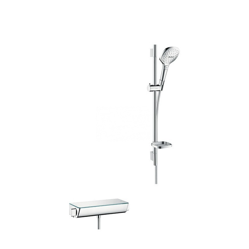 Hansgrohe Ecostat Select thermostatisch (douche) opbouw douchecombinatie set chroom 27038000