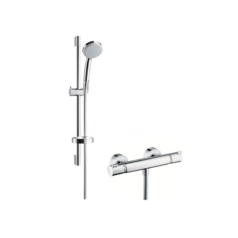 Hansgrohe Croma 100 Vario EcoSmart en Ecostat Comfort 65 cm 27032000 - TSM