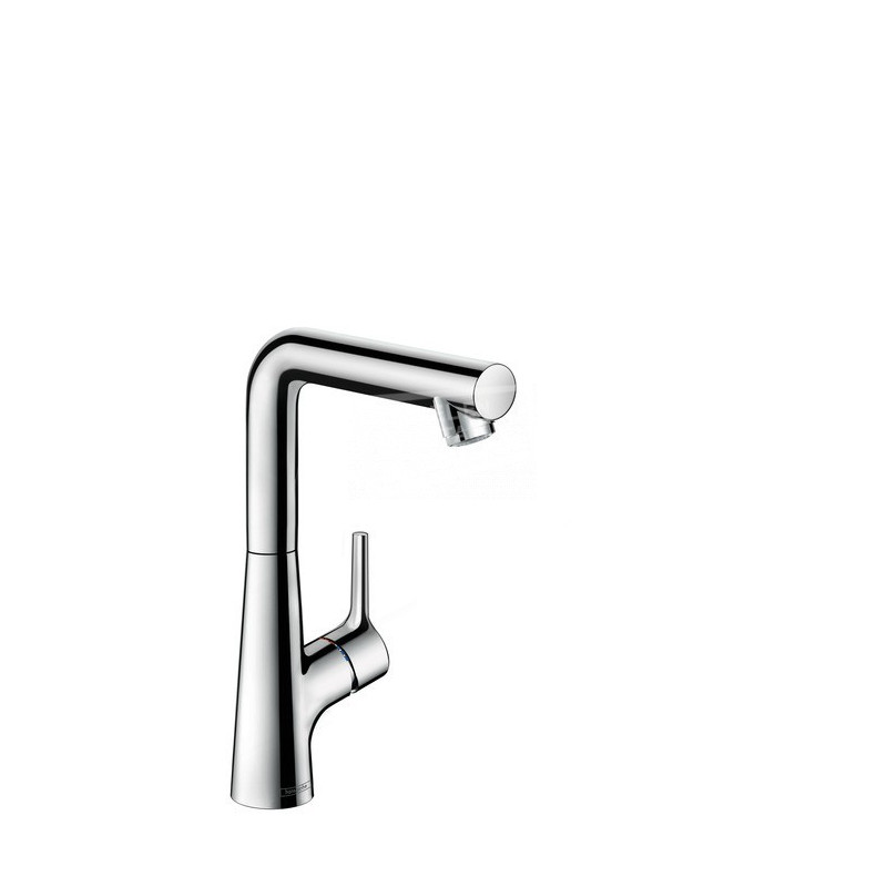 Hansgrohe Talis S 210 eengreeps wastafelmengkraan met wastegarnituur zwenkbaar 72105000