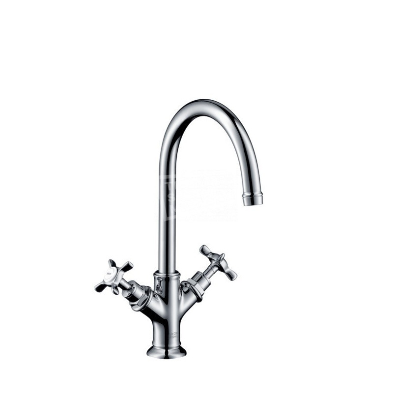 Omleiden regenval Graan Hansgrohe Axor Montreux nostalgische wastafelkraan tweegreeps incl. waste  16502000 - TSM