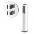 Beterbad Pure Ebro inbouw badthermostaat incl. handdouche voor badrandmontage EB5207