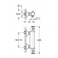 Grohe Grohterm 800 thermostatische douchemengkraan 34558000