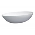 Best Design New Stone Vrijstaand Bad 180x85x52 cm Wit Mat Solid Surface