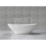 Wiesbaden Solid Surface Vrijstaand Bad 186x82x59 cm Wit Mat Solid Surface