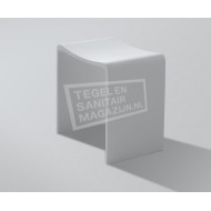Wiesbaden Solid Surface Douchezitje 40x30x42.5 cm Wit Mat Solid Surface