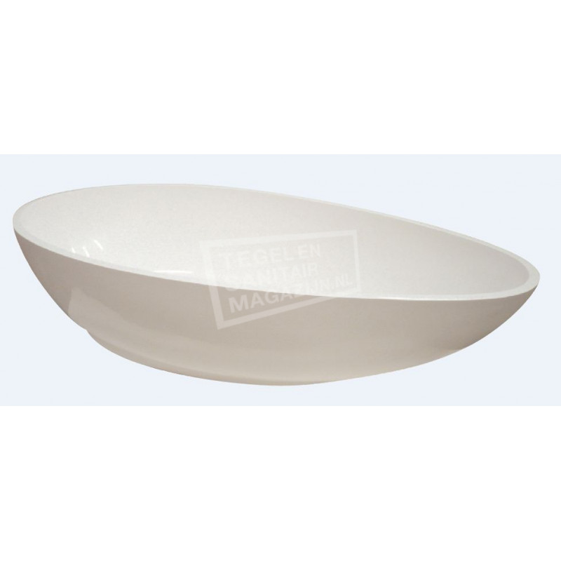 Best Design Ro Stone Vrijstaand Bad 190x92x50 cm Wit Mat Solid Surface Best Design Ro Stone Vrijstaand Bad 190x92x50 cm Wit Mat Solid Surface