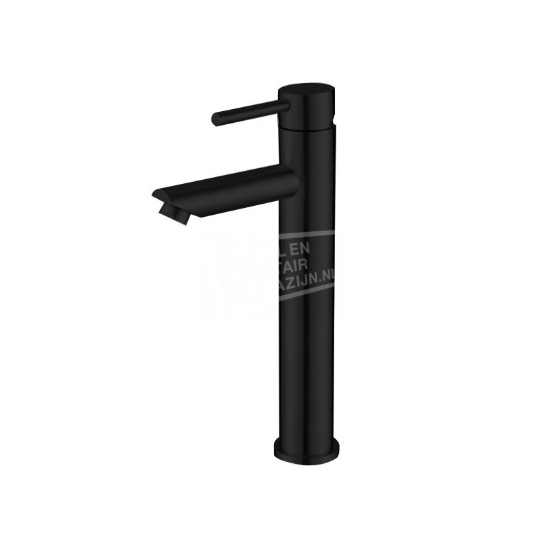 Best Design Nero Zwart Wastafelkraan Hoog model Motion XXL Kraan Best Design Nero Zwart Wastafelkraan Hoog model Motion XXL Kraan