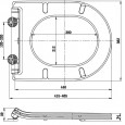 FlatLine toiletzitting + deksel one-touch wit