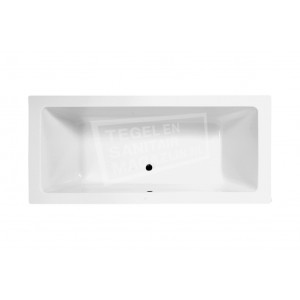 Best Design Lounge inbouwbad (190x90x49 cm) Duobad Acryl Wit