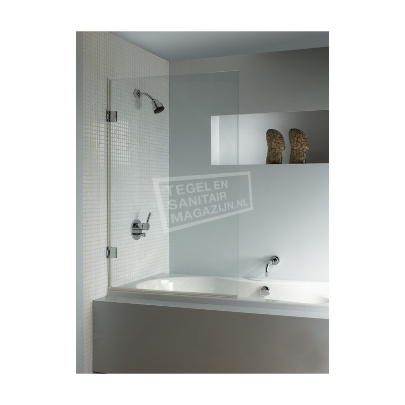 Riho Scandic S108 (65x150 cm) 8 mm Profielloos 1 delig Helder glas