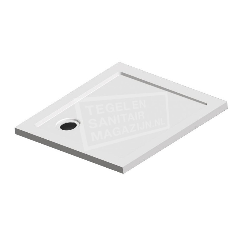 Sanilux Vierkant (90x90x4 cm) Douchebak SMC Wit Sanilux Vierkant (90x90x4 cm) Douchebak SMC Wit
