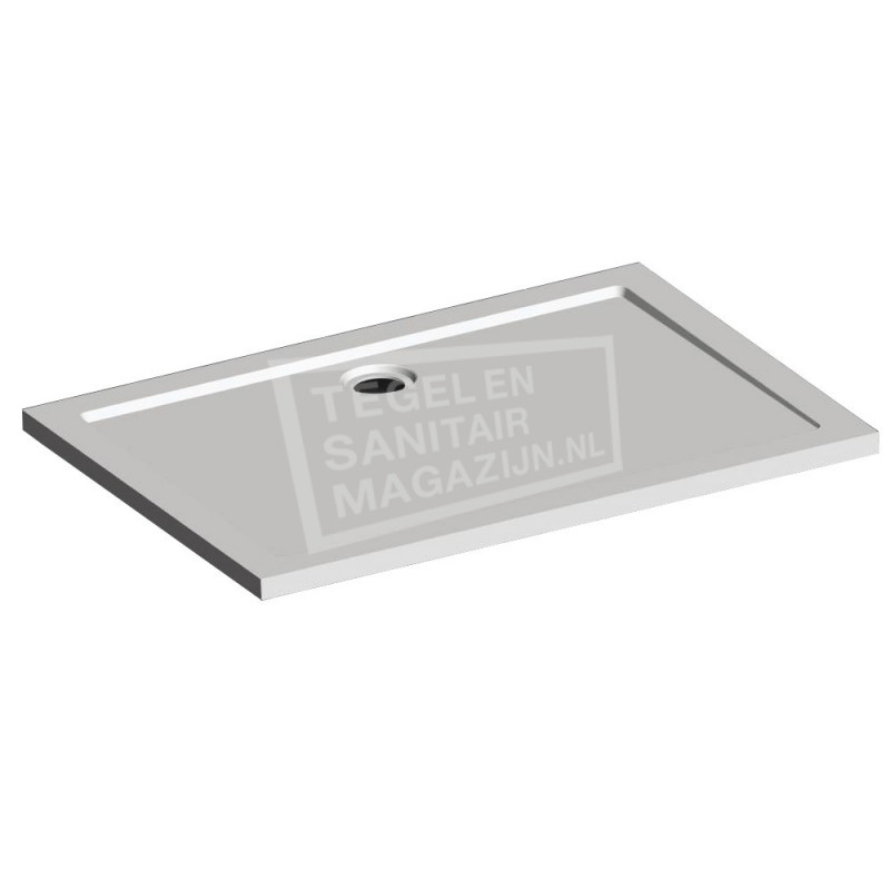 Sanilux Rechthoek (90x120x4 cm) Douchebak SMC Wit Sanilux Rechthoek (90x120x4 cm) Douchebak SMC Wit