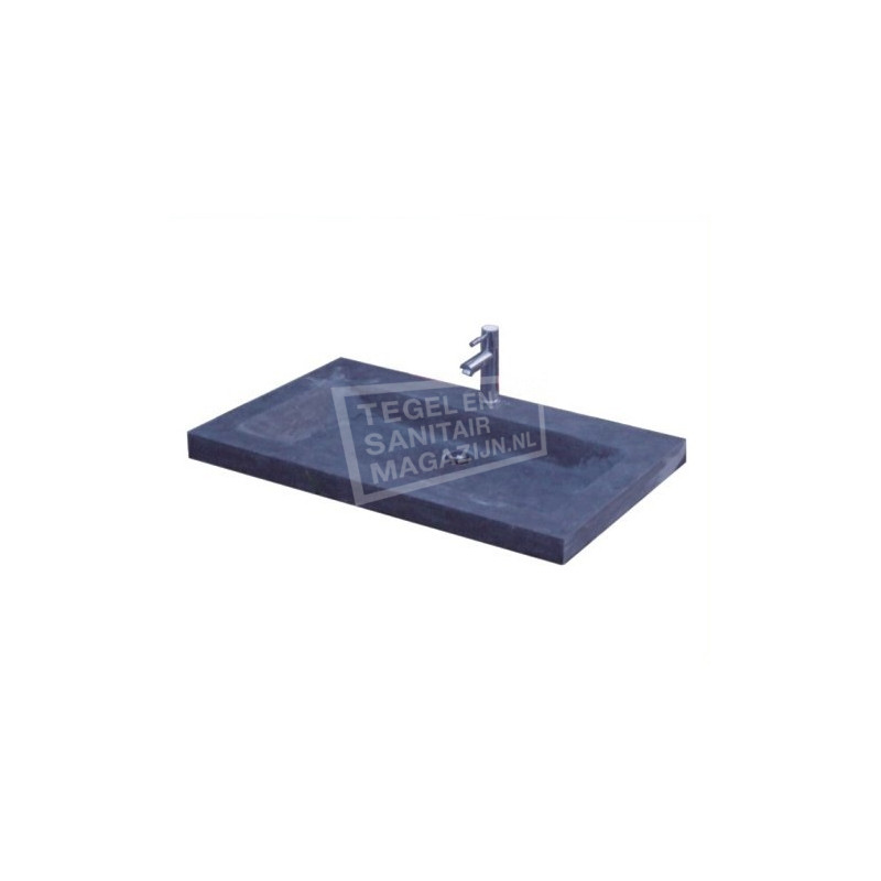 Sanilux Natuurstenen Wastafel 80 cm Sanilux Natuurstenen Wastafel 80 cm