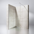 gradara inloopdouche 110 cm glas met muurprofiel 8 mm nano
