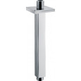 Luxe douche-arm vierkant plafondbevestiging 20cm chroom
