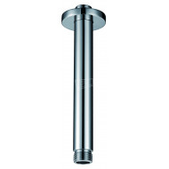 Luxe douche-arm rond plafondbevestiging 20cm chroom