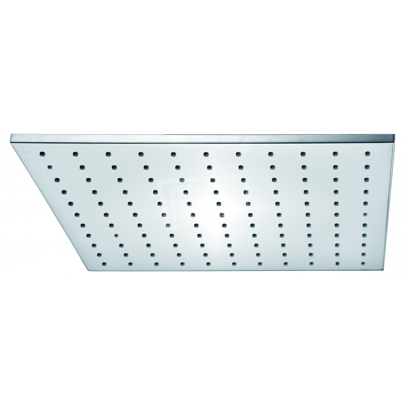 Luxe messing hoofddouche vierkant 300mmx8mm chroom Luxe messing hoofddouche vierkant 300mmx8mm chroom
