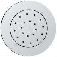 Inbouw verstelbare zijdouche rond 135mm ABS chroom