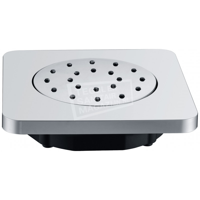 Inbouw verstelbare zijdouche vierkant 135x135 ABS chroom Inbouw verstelbare zijdouche vierkant 135x135 ABS chroom