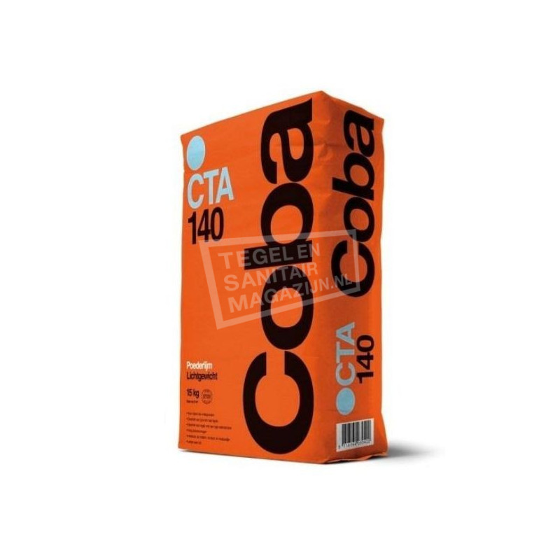 Coba CTA 140 poederlijm lichtgewicht 25 kg Coba CTA 140 poederlijm lichtgewicht 25 kg