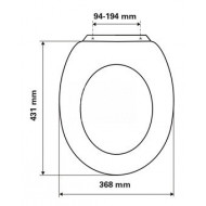 Maranis closetzitting MDF