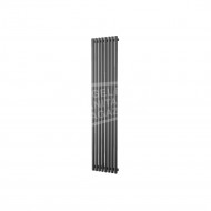 Plieger Inox Melody verticale radiator (370x1800) 861 Watt Inox