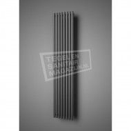 Plieger Inox Melody verticale radiator (370x1800) 861 Watt Inox