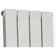 Wiesbaden Millennium-Dubbel handdoekradiator (300x2000) 974 Watt Wit