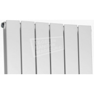 Wiesbaden Millennium-Dubbel handdoekradiator (450x2000) 1461 Watt Wit