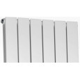 Wiesbaden Millennium-Dubbel handdoekradiator (450x2000) 1461 Watt Wit