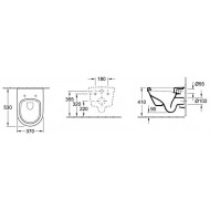 Villeroy & Boch Omnia Architectura - Diepspoel (37x41x53)