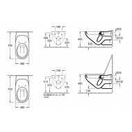 Villeroy & Boch O.Novo - Diepspoel (36x40x70)