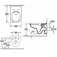 Villeroy & Boch O.Novo - Diepspoel (36x40x56)