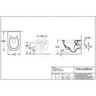 Villeroy & Boch Subway 2.0 - Diepspoel (37x41,5x56)