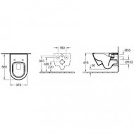 Villeroy & Boch Subway 2.0 - Diepspoel (37,5x41,5x56,5)