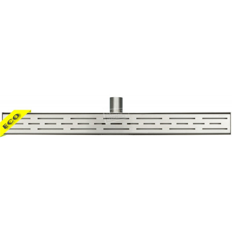 Mueller Basic douchedrain zonder flens 60x7cm