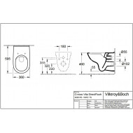 Villeroy & Boch O.Novo - Diepspoel (36x46x59,5)