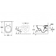 Villeroy & Boch Subway 2.0 - Diepspoel (37,5x41,5x56,5)