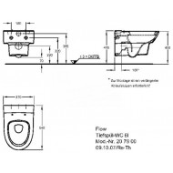 Keramag Flow - Diepspoel (37x40x54)